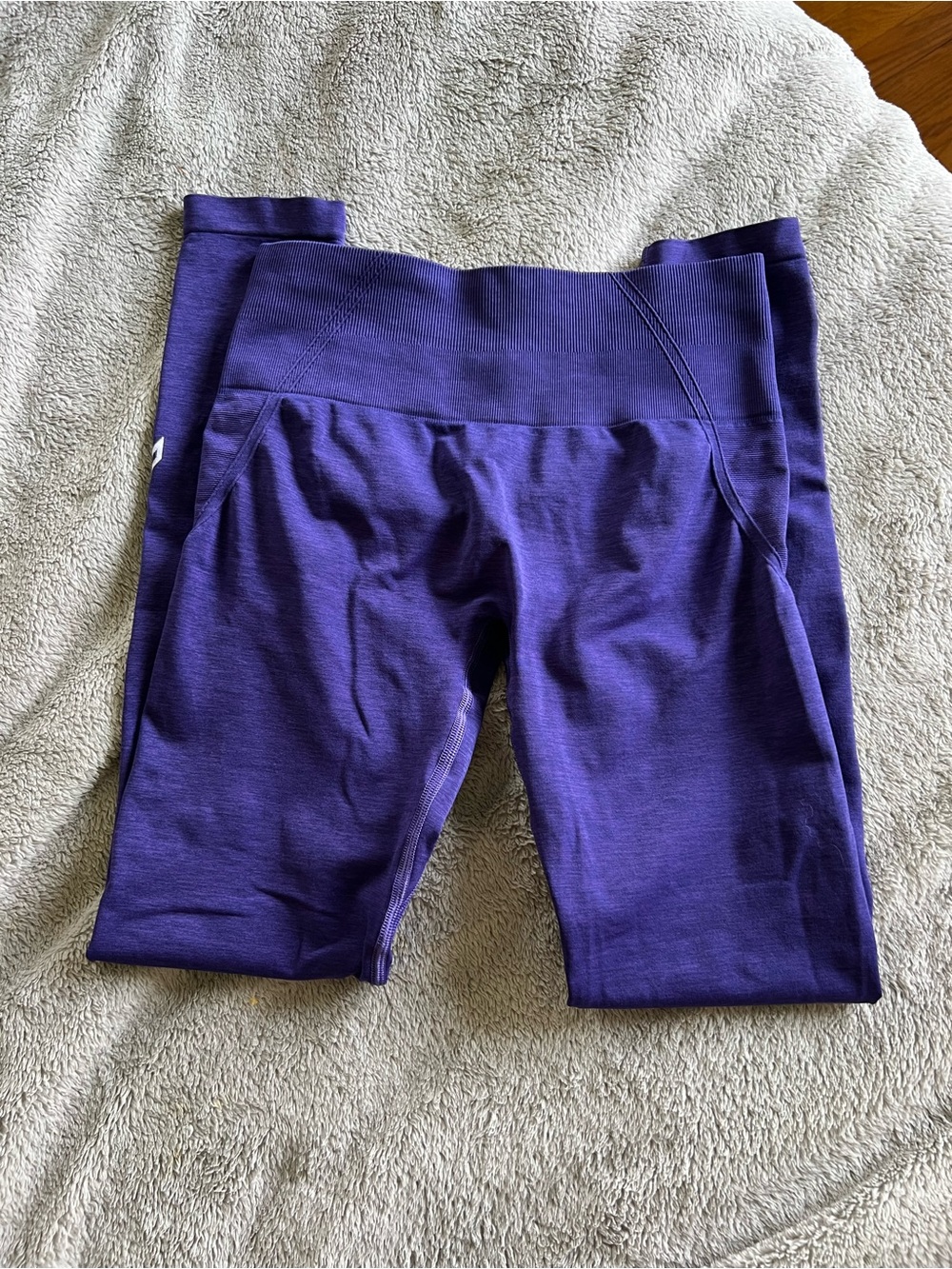 Oner Active Amethyst Purple Effortless Seamless Leggings Small - Picture 3 of 5